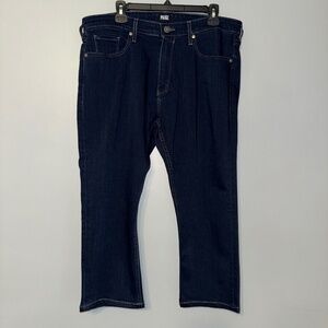 Paige Ultra Cropped High Rise Dark Wash Denim Jeans Size 36